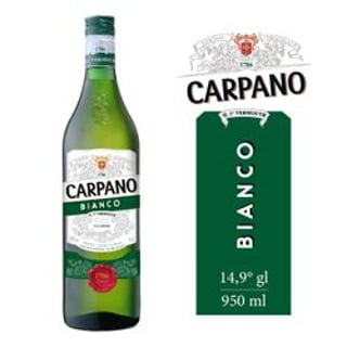 Vermouth Carpano Bianco 14.9° 950 cc