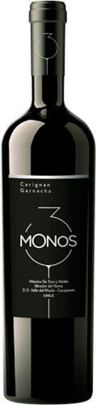 Viña 3 Monos Carignan/garnacha Mirador Del Name Cauquenes 2018