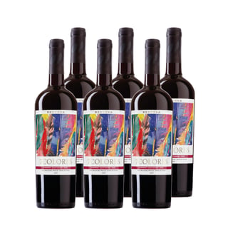 Vino 7 Colores Reserva Cabernet Sauvignon Botella 750cc X6