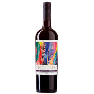 Vino 7 Colores Reserva Merlot Malbec 750cc