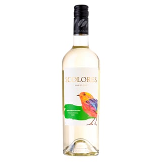 Vino 7 Colores Varietal Sauvignon Blanc Botella 750cc
