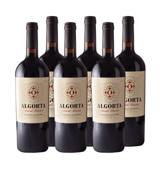 Vino Algorta Gran Reserva Cabernet Sauvignon 750cc x6 ($6.990 c/u)