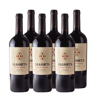 Vino Algorta Gran Reserva Carmenere 750cc x6 ($5.990 c/u)