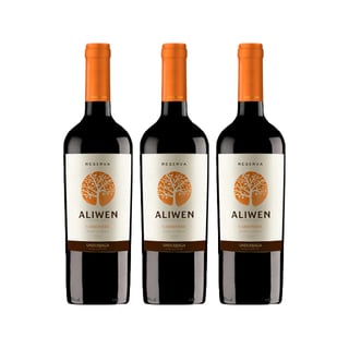 Vino Aliwen Carmenere 750 Cc X3