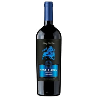 Vino Bestia Azul Rsva Carmenere 750cc