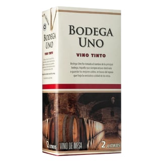 Vino Bodega Uno Tinto Tetra - 2 Litros