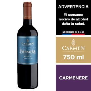Vino Carmen Premier 1850 Carmenere 750 Ml.