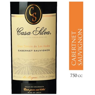 Vino Casa Silva Gran Terroir - Cabernet Sauvignon 750ml