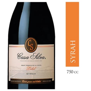 Vino Casa Silva Gran Terroir - Syrah - 750ml