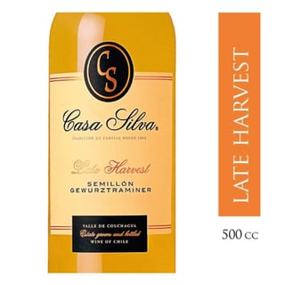 Vino Casa Silva Late Harvest - Semillón/ Gewurztraminer - 500ml