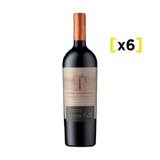 Vino Casas Patronales Gran Reserva Cabernet Sauvignon Botella 750cc X6