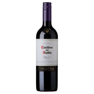 Vino Casillero Del Diablo Merlot 750cc