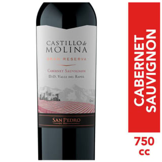 Vino Castillo De Molina - Gran Reserva Cabernet Sauvignon - 750ml