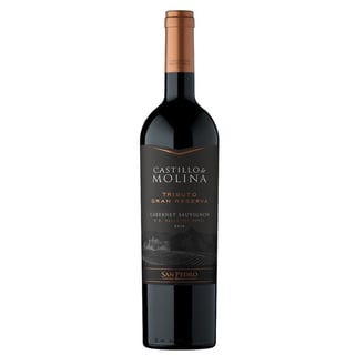 Vino Castillo de Molina Tributo Gran Rsva Cabernet Sauvignon 750cc