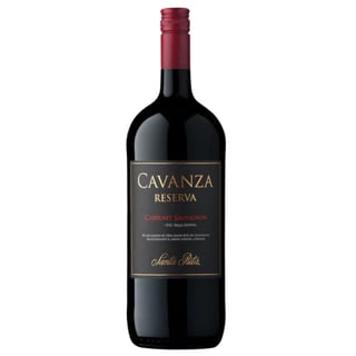 Vino Cavanza Reserva Cabernet Sauvignon Botellón 1.5L