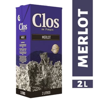 Vino Clos de Pirque - Merlot Tetra 2L