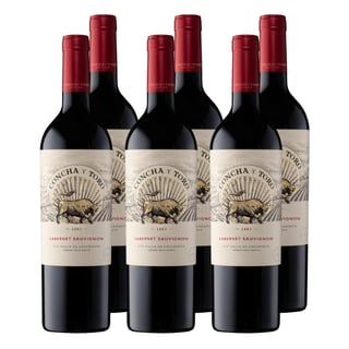 Vino Concha y Toro The Wine Gran Reserva Cabernet Sauvignon 750cc x6