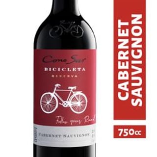 Vino Cono Sur Bicicleta Reserva Cabernet Sauvignon 750 cc