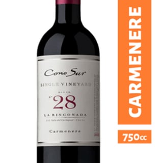 Vino Cono Sur Single Vineyard Carmenere 750 cc