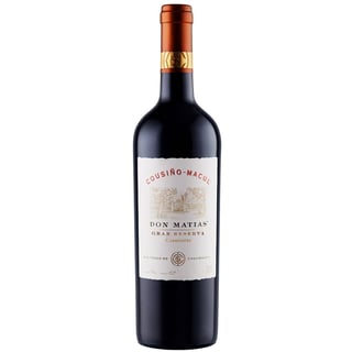 Vino Cousiño Macul Don Matias Gran Rsva Carmenere 750cc