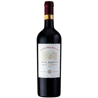Vino Cousiño Macul Don Matias Gran Rsva Syrah 750cc