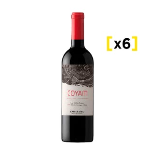 Vino Coyam Org�nico Botella 750cc X6