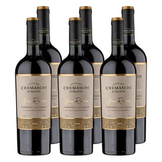 Vino Cremaschi Furlotti Gran Reserva Cabernet Sauvignon 750cc x6