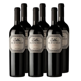 Vino El Enemigo Malbec 750ml x6