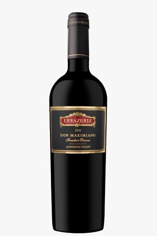 Vino Errázuriz Don Maximiano 2010 750cc