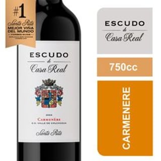 Vino Escudo de Casa Real Carmenere 750cc