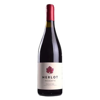 Vino Francés Rouquets Merlot 750cc