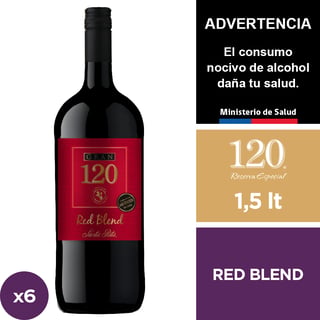 "Vino Gran 120 Red Blend 6 X 1