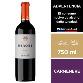 Vino Heroes Carmenere 750 Ml.