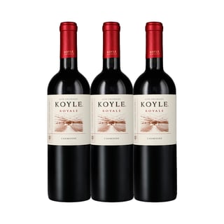 Vino Koyle Royale Carmenere Botella 750cc X3