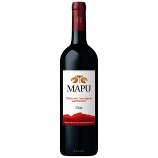Vino Mapu Cabernet Sauvignon Botella 750cc
