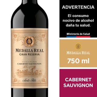 Vino Medalla Real Gran Reserva Cabernet Sauvignon 14˚ - 750ml