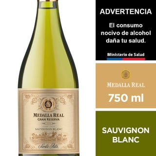 Vino Medalla Real Gran Reserva Sauvignon Blanc 13˚ - 750ml