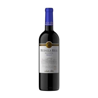 Vino Medalla Real Reserva Merlot Botella 750cc