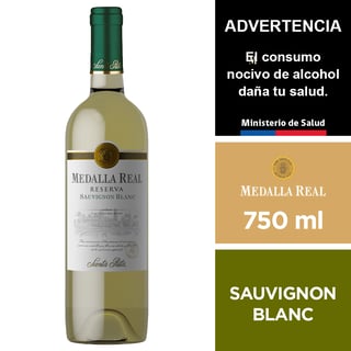 Vino Medalla Real Sauvignon Blanc Reserva 750 Ml.