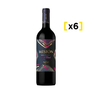 Vino Misi�n Red Blend Botella 750cc X6