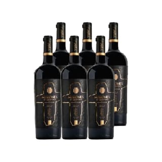 Vino Misiones De Rengo Gran Reserva Black Carmenere Botella 750cc X6