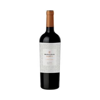 Vino Montgras Aura Reserva Carmenere Botella 750cc