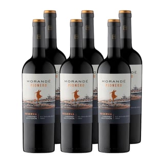 Vino Morande Pionero Reserva Cabernet Sauvignon 750cc x6 ($3.590 c/u)