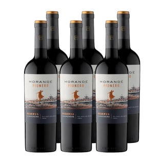 Vino Morandé Pionero Reserva Carmenere 750cc x6 ($2.990 c/u)