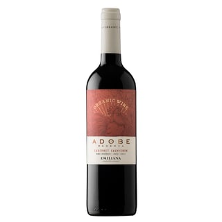 Vino Orgánico Adobe Reserva Cabernet Sauvignon 13.5° 750cc