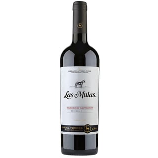 Vino Orgánico Las Mulas Reserva - Cabernet Sauvignon - 750ml