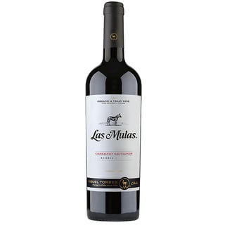 Vino Orgánico Miguel Torres Las Mulas Reserva Cabernet Sauvignon - 750ml