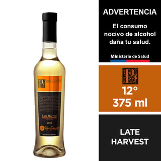 Vino Prólogo Late Harvest 12° 375 Ml.
