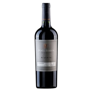 Vino Punti Ferrer Reserva Carmenere 750cc