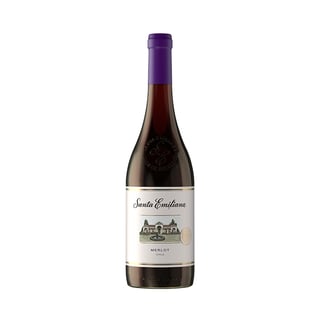 Vino Santa Emiliana Merlot 700cc (12 unidades)